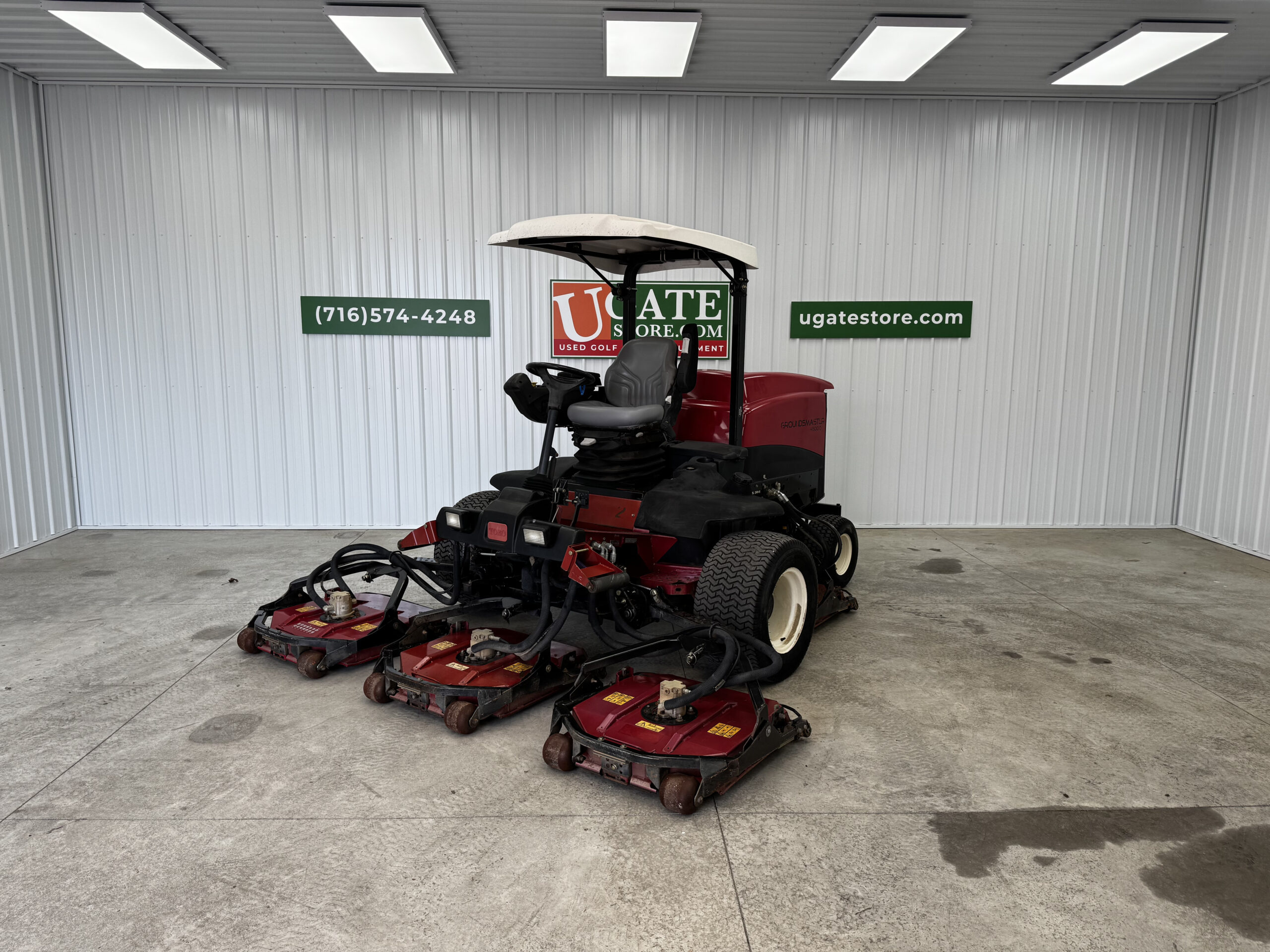 2014 Groundsmaster 4500 Diesel 4WD Contouring Mower - Toro