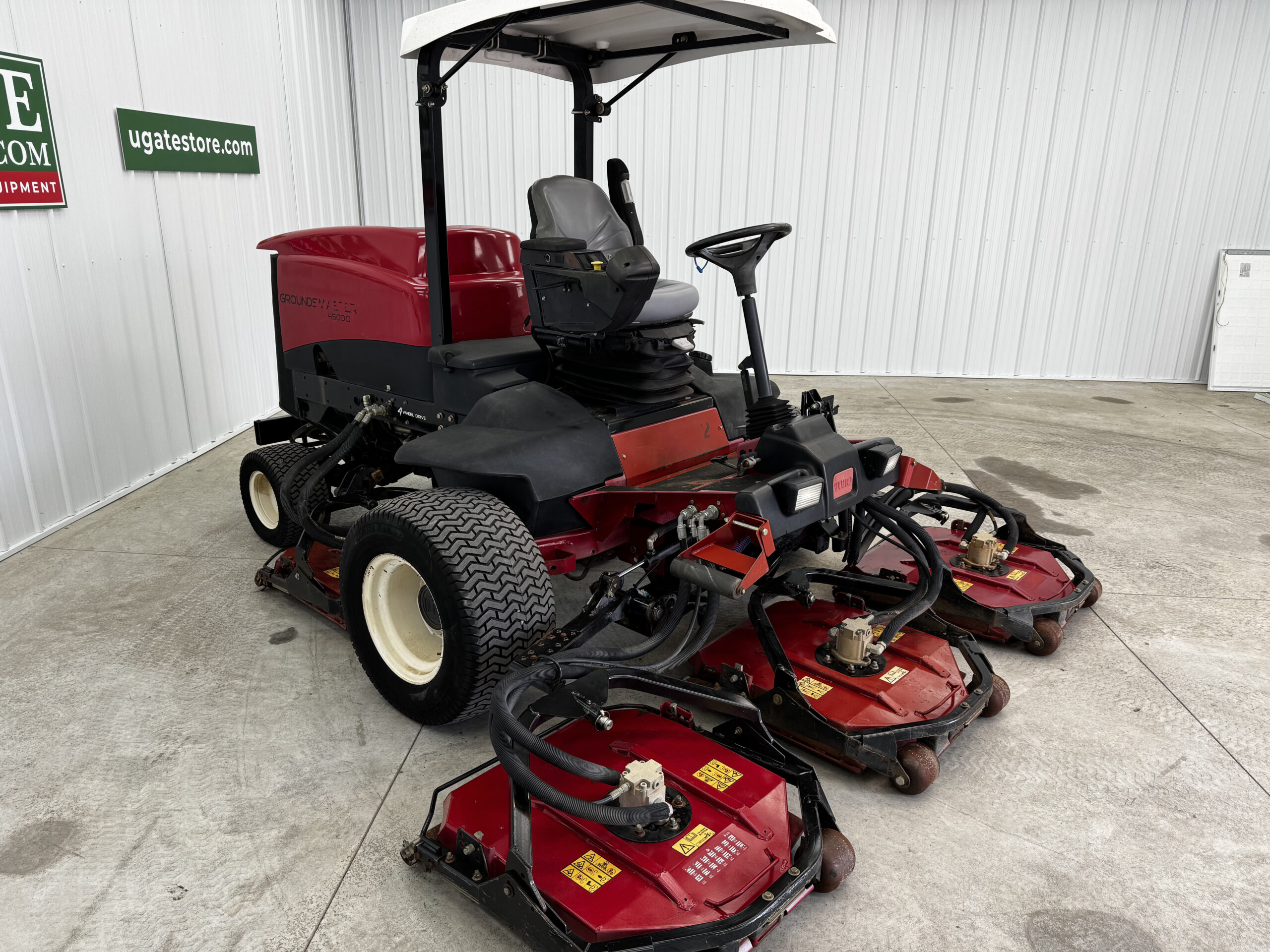 2014 Groundsmaster 4500 Diesel 4WD Contouring Mower - Toro - Image 2