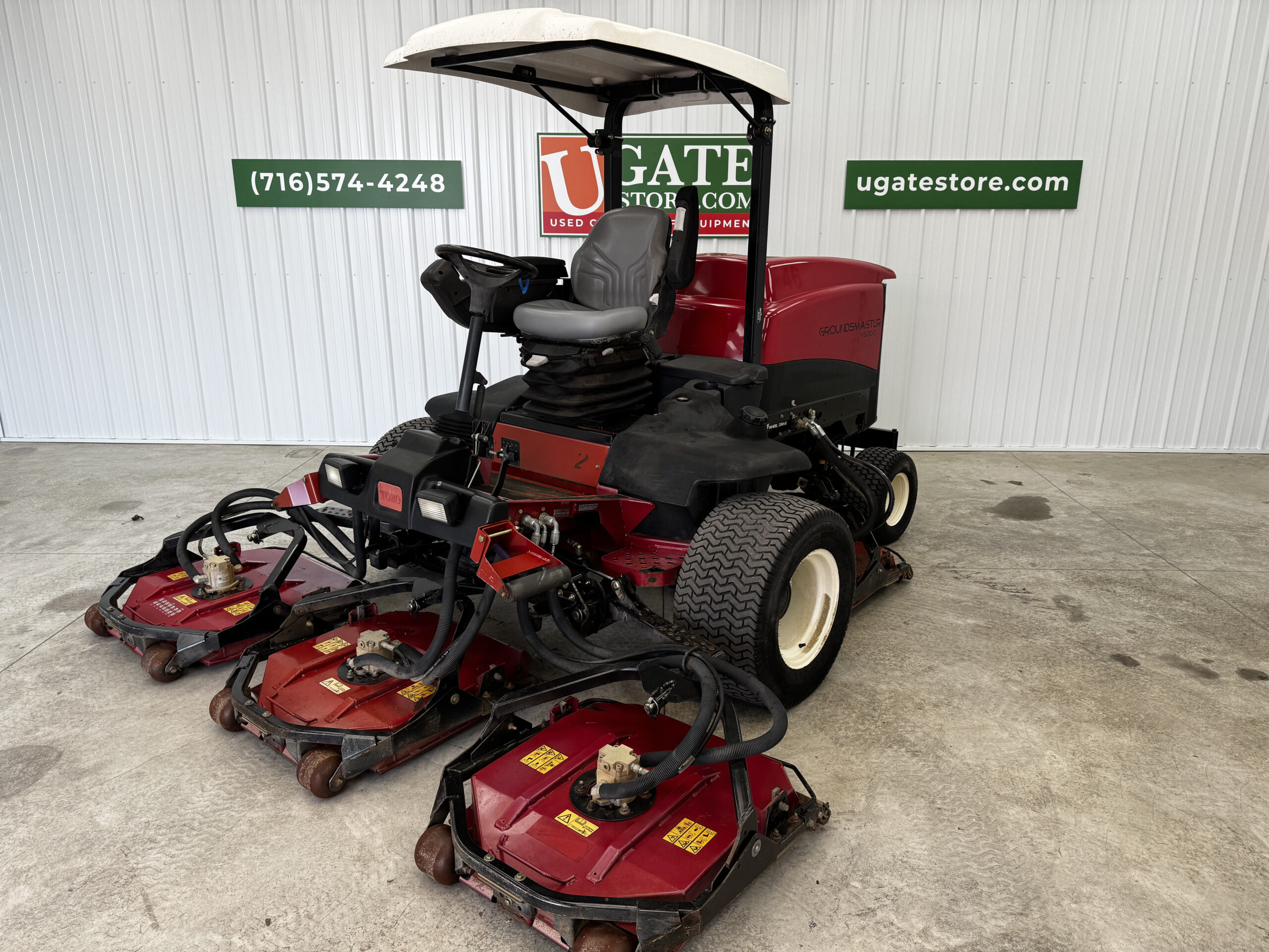 2014 Groundsmaster 4500 Diesel 4WD Contouring Mower - Toro - Image 5