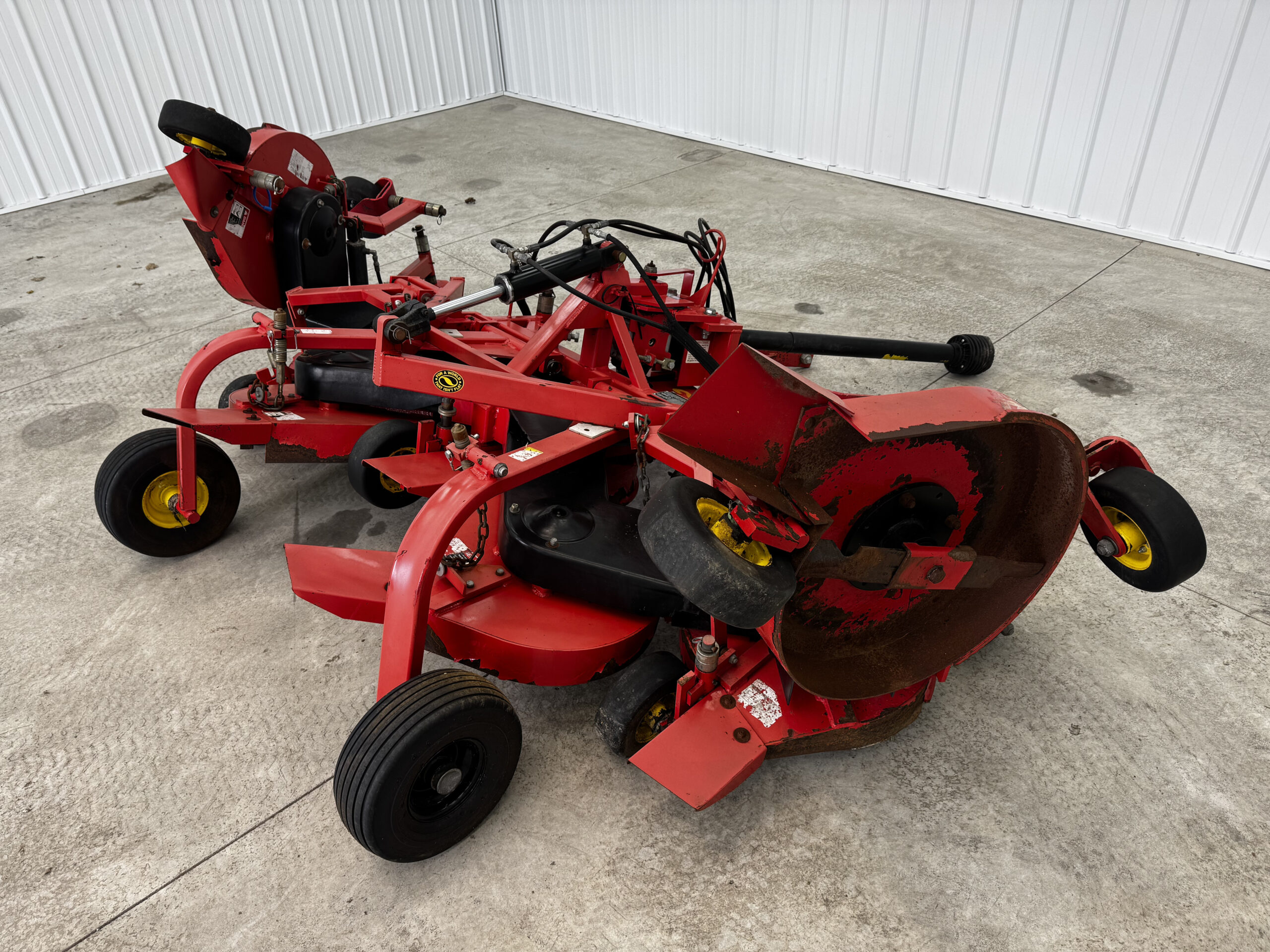 2016 721XR Pull Behind Articulating 7 Deck Pull Behind PTO Driven Mower - Lastec - Image 2