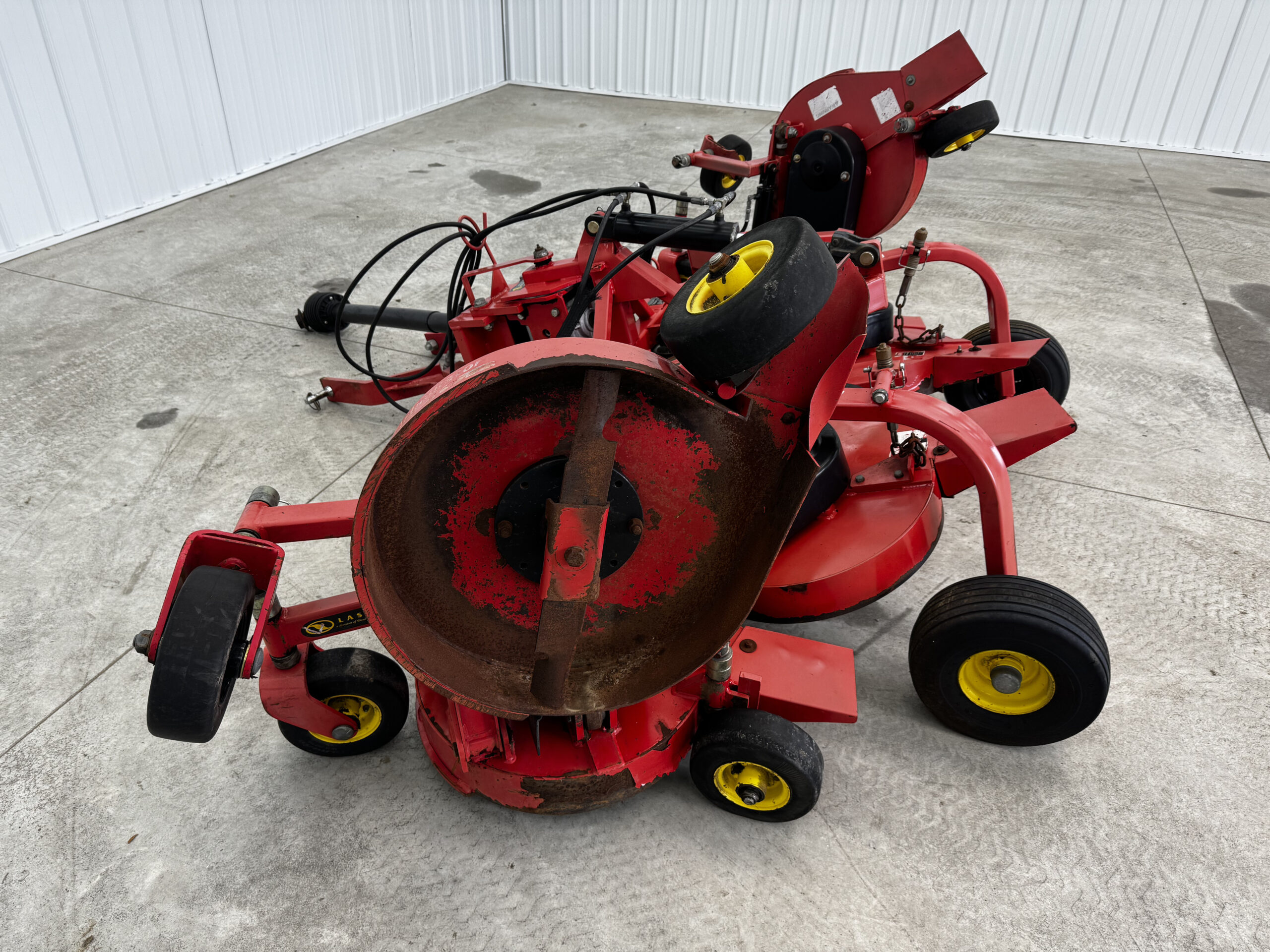 2016 721XR Pull Behind Articulating 7 Deck Pull Behind PTO Driven Mower - Lastec - Image 3