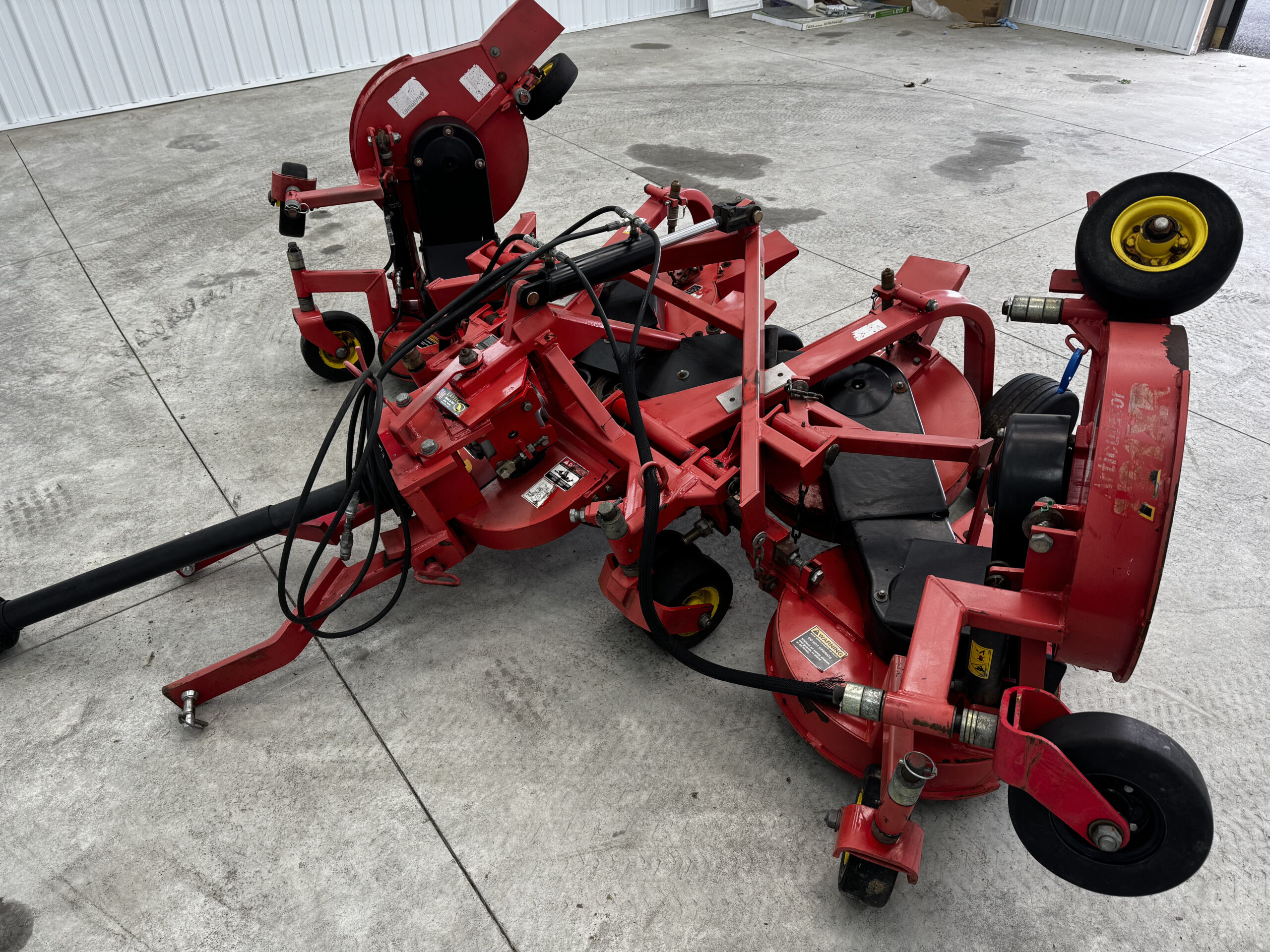 2016 721XR Pull Behind Articulating 7 Deck Pull Behind PTO Driven Mower - Lastec - Image 4