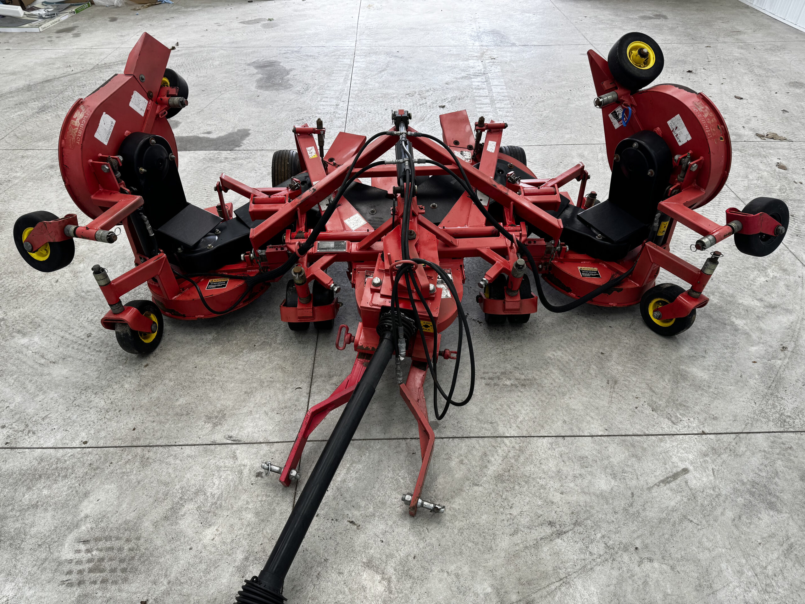 2016 721XR Pull Behind Articulating 7 Deck Pull Behind PTO Driven Mower - Lastec - Image 5