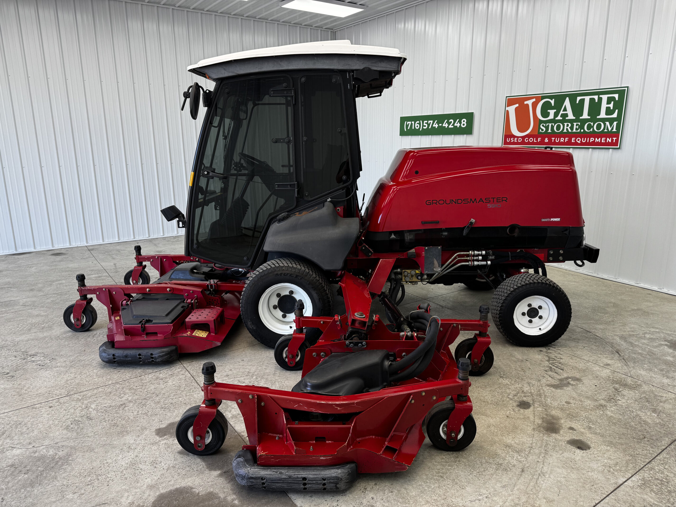 2018 Groundsmaster 5910 Diesel 4WD Climate Controlled Cab Wide Area Mower - Toro - Image 10