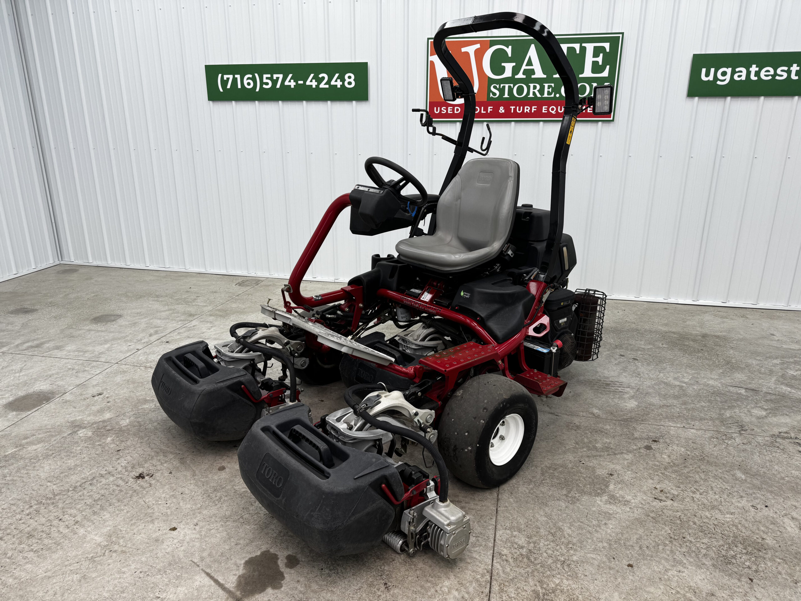 2020 Greensmaster 3320 Hybrid 3WD Gas w/ Electric Reels Greensmower - Toro - Image 4