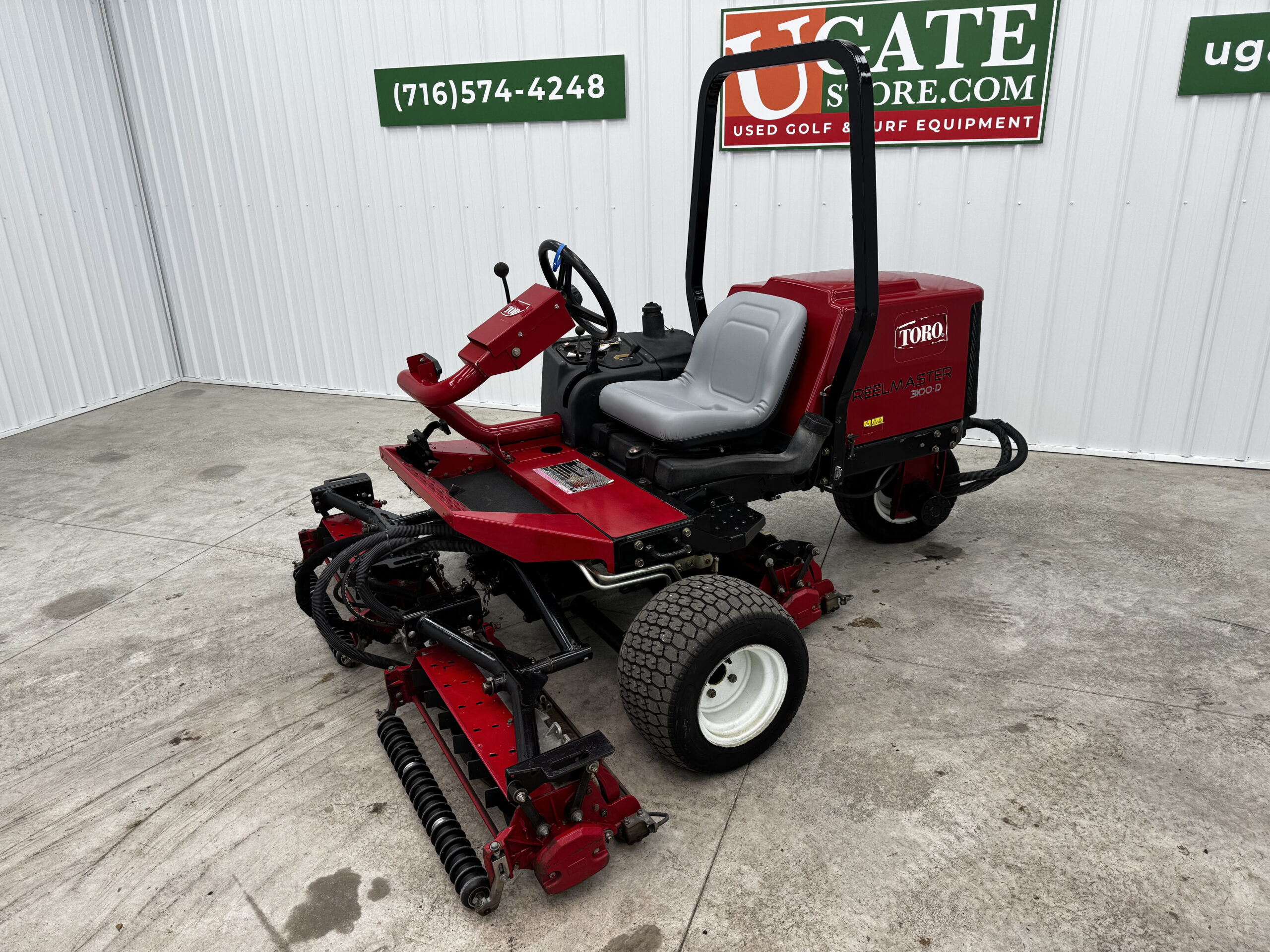 2010 Reelmaster 3100 Diesel 3WD Sidewinder Triplex Mower - Toro - Image 8