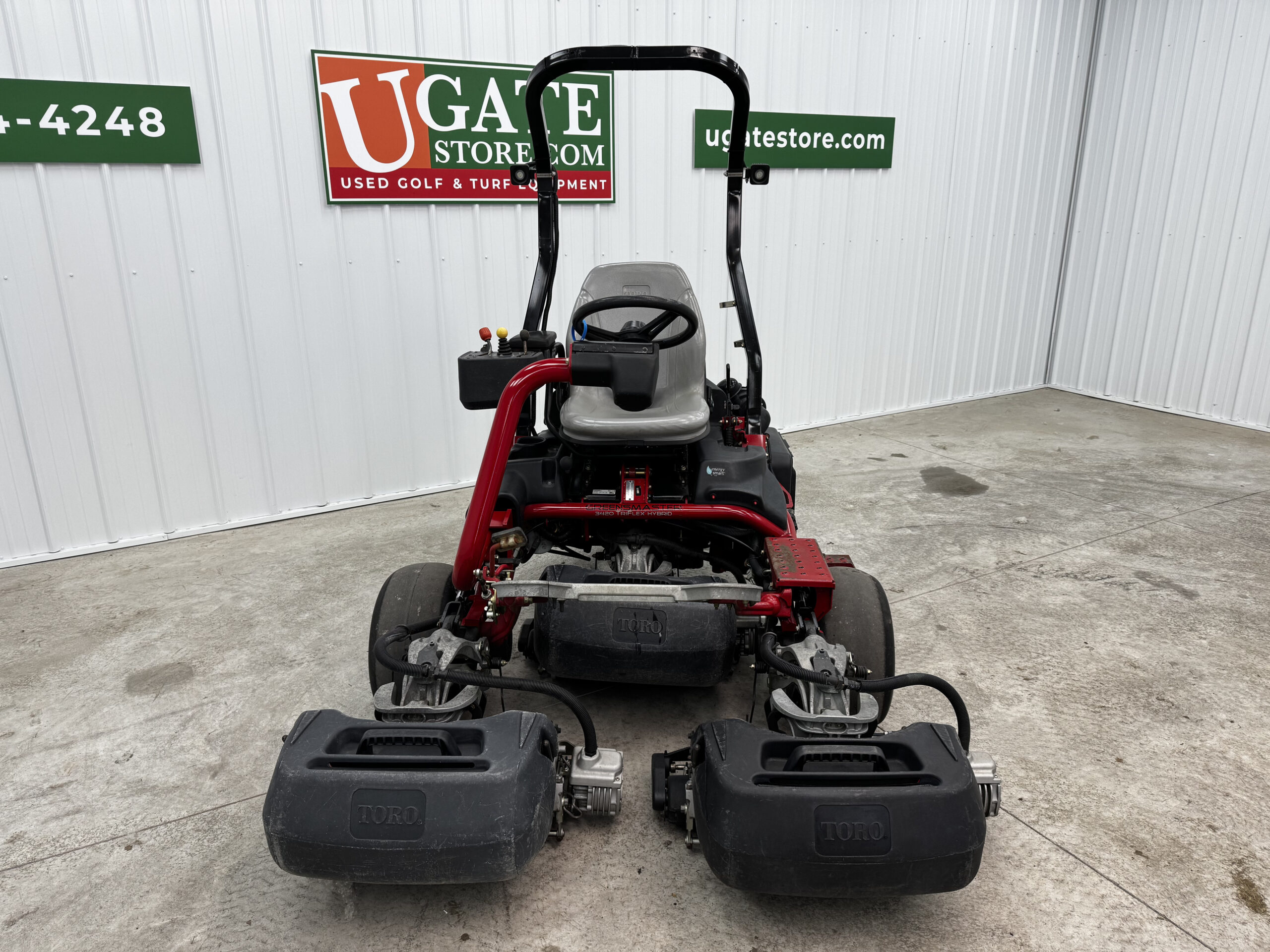 2011 Greensmaster Triflex 3420 Hybrid Diesel 3WD Electric Reel Greens Mower - Toro - Image 2