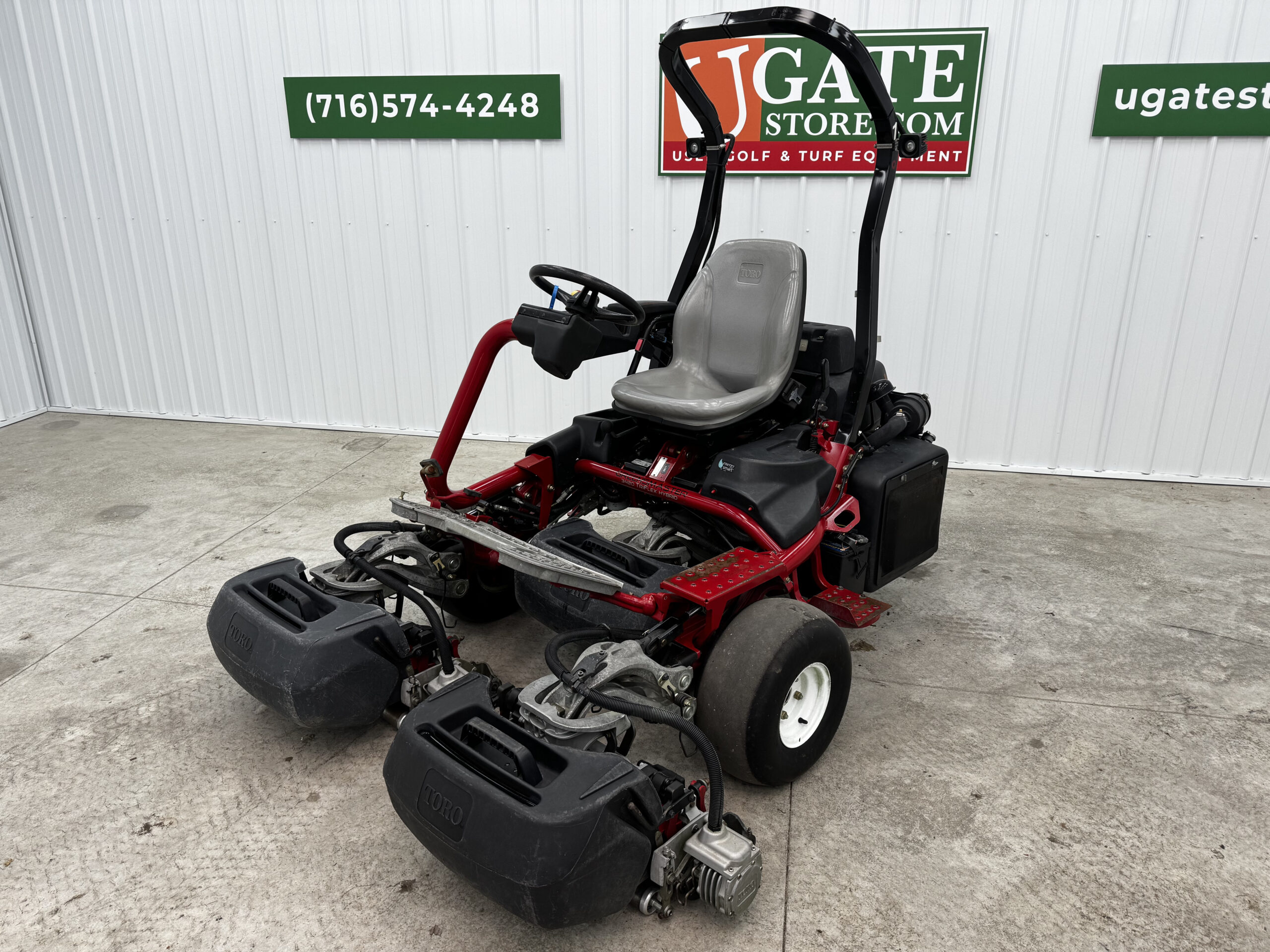 2011 Greensmaster Triflex 3420 Hybrid Diesel 3WD Electric Reel Greens Mower - Toro - Image 3