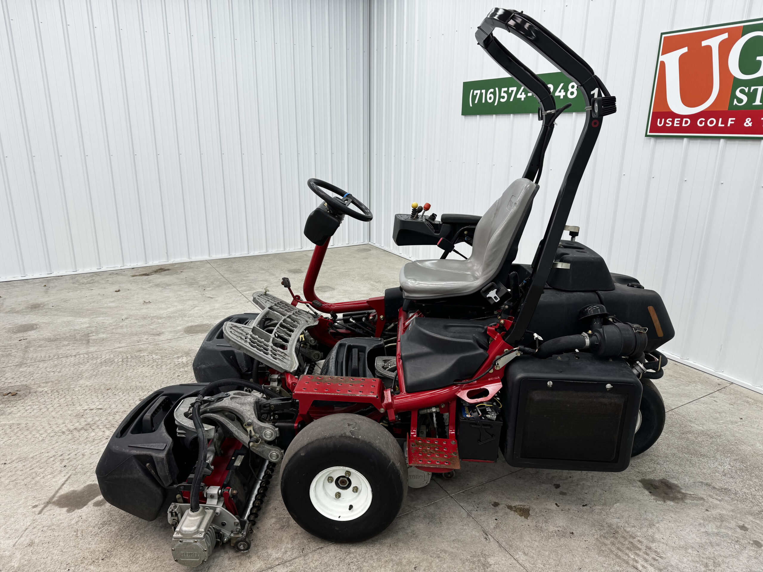 2011 Greensmaster Triflex 3420 Hybrid Diesel 3WD Electric Reel Greens Mower - Toro - Image 4