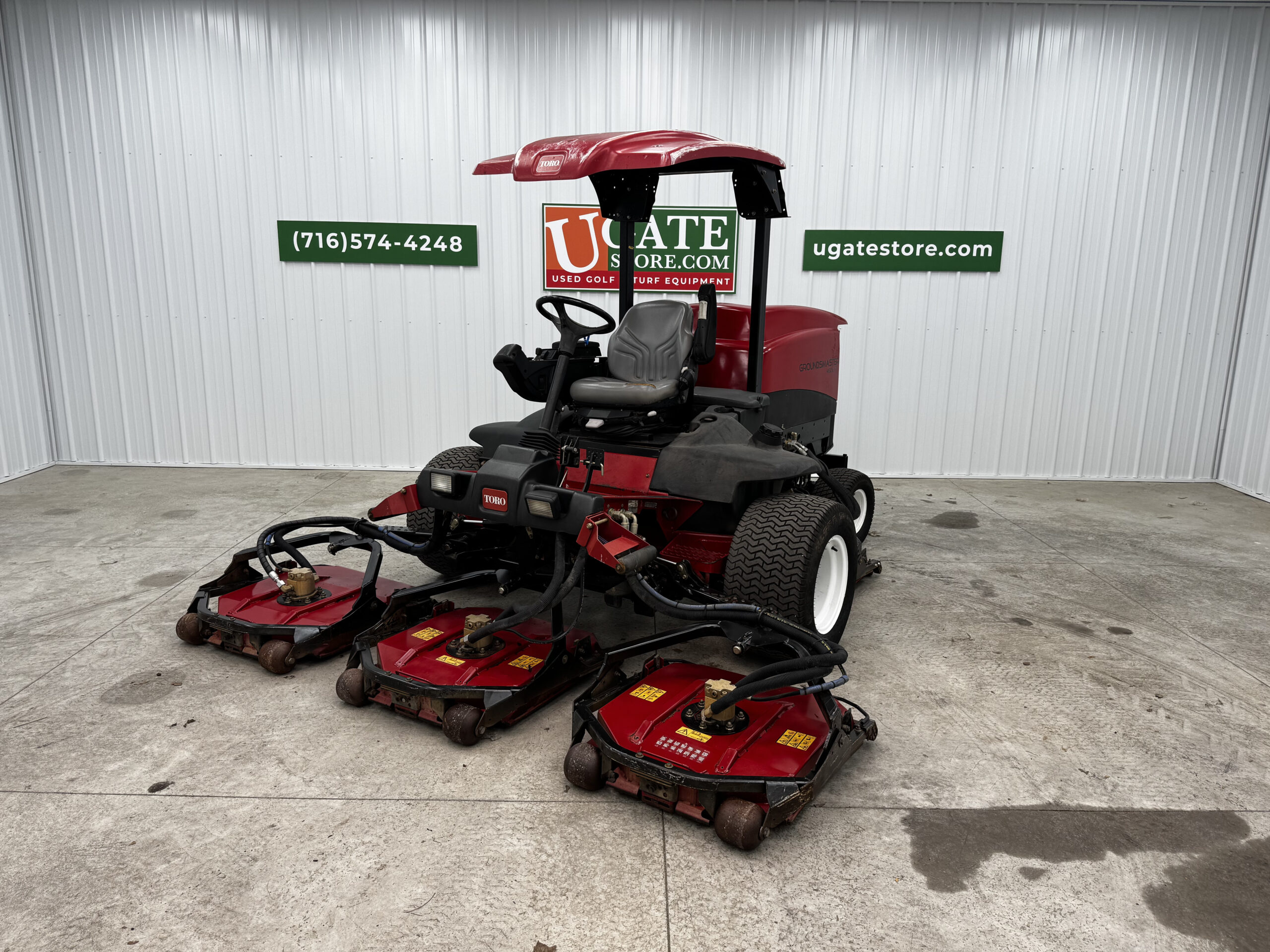 2011 Groundsmaster 4500 Diesel 4WD Contouring Mower - Toro