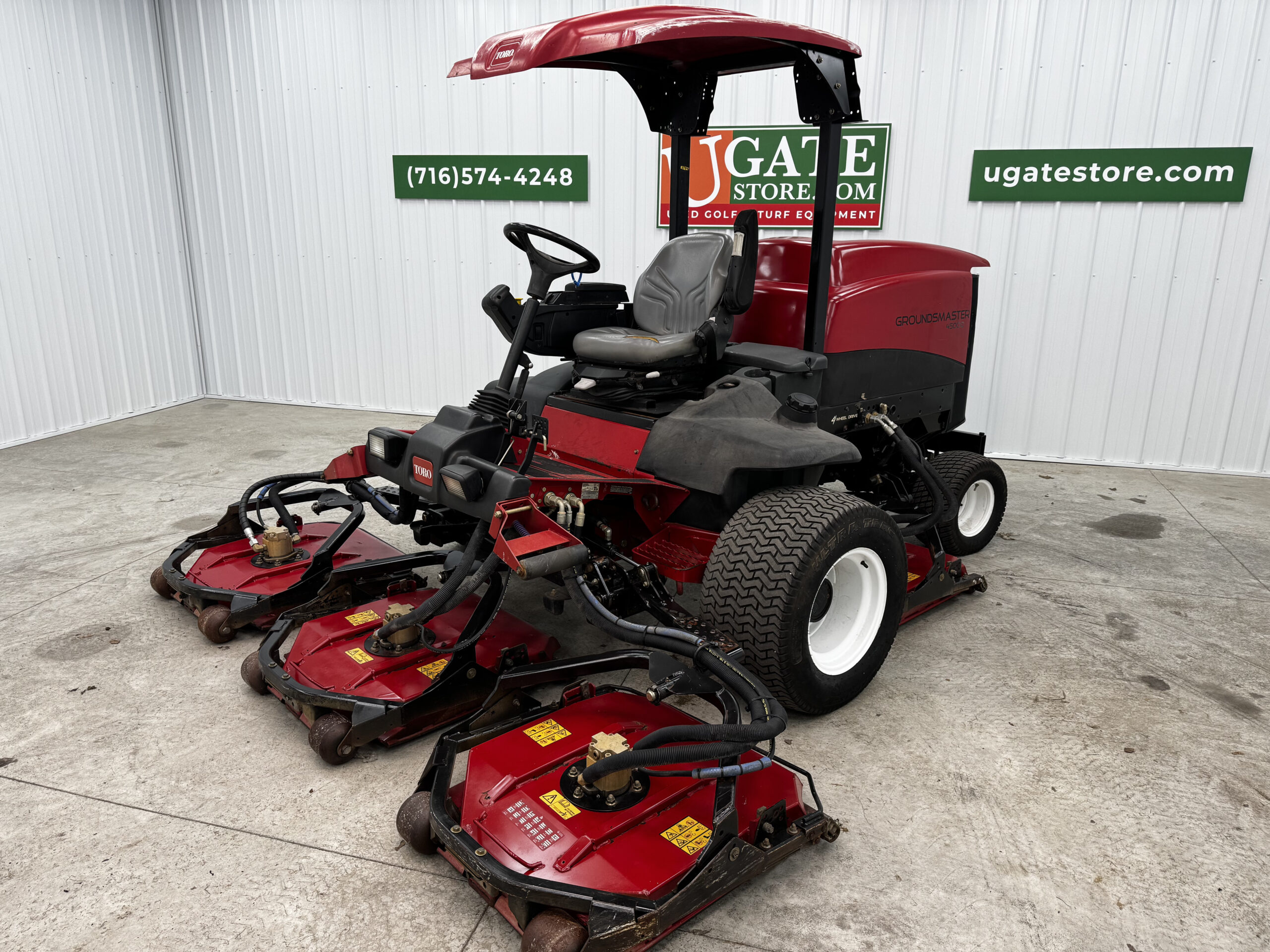 2011 Groundsmaster 4500 Diesel 4WD Contouring Mower - Toro - Image 4