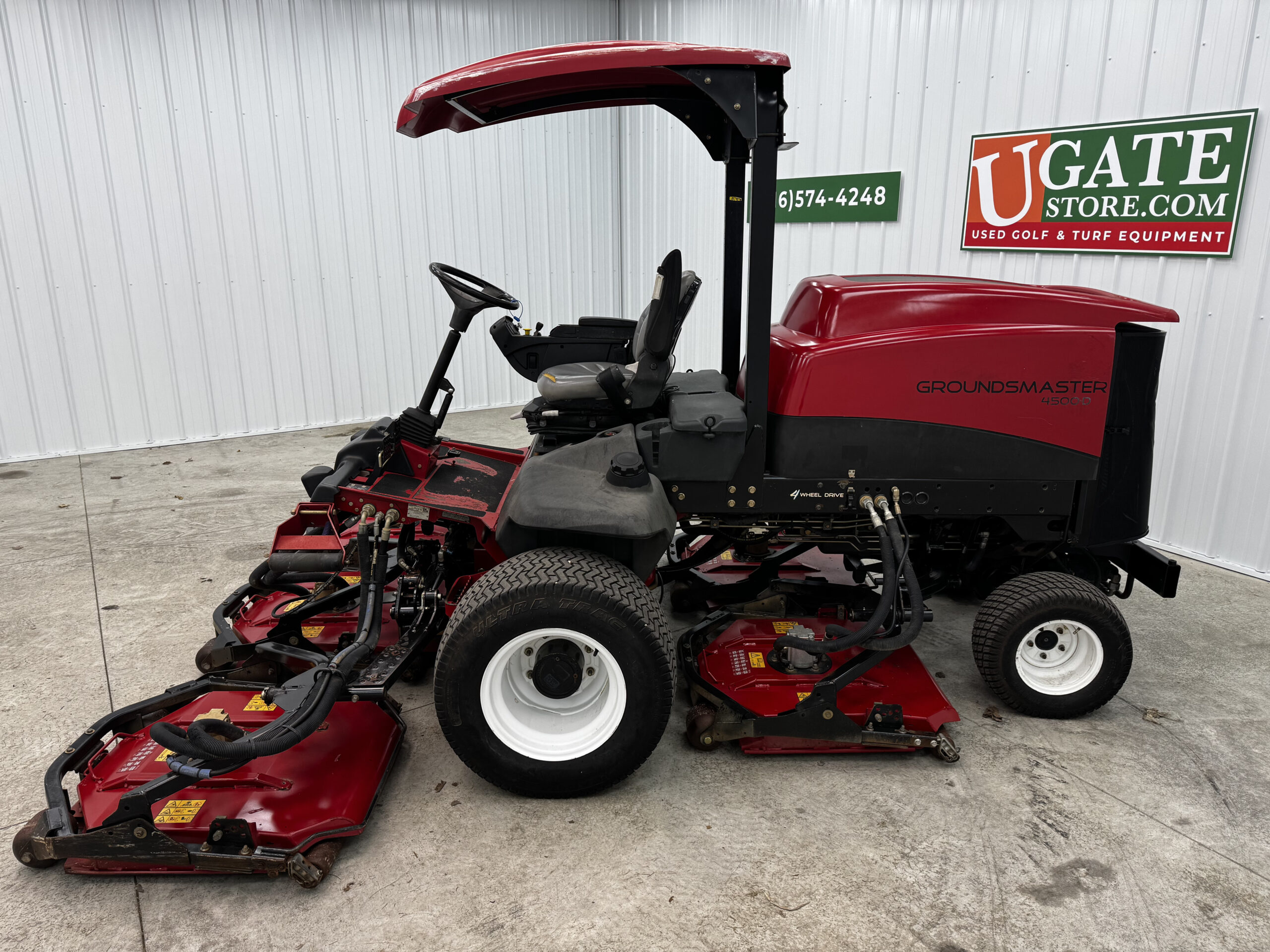 2011 Groundsmaster 4500 Diesel 4WD Contouring Mower - Toro - Image 5