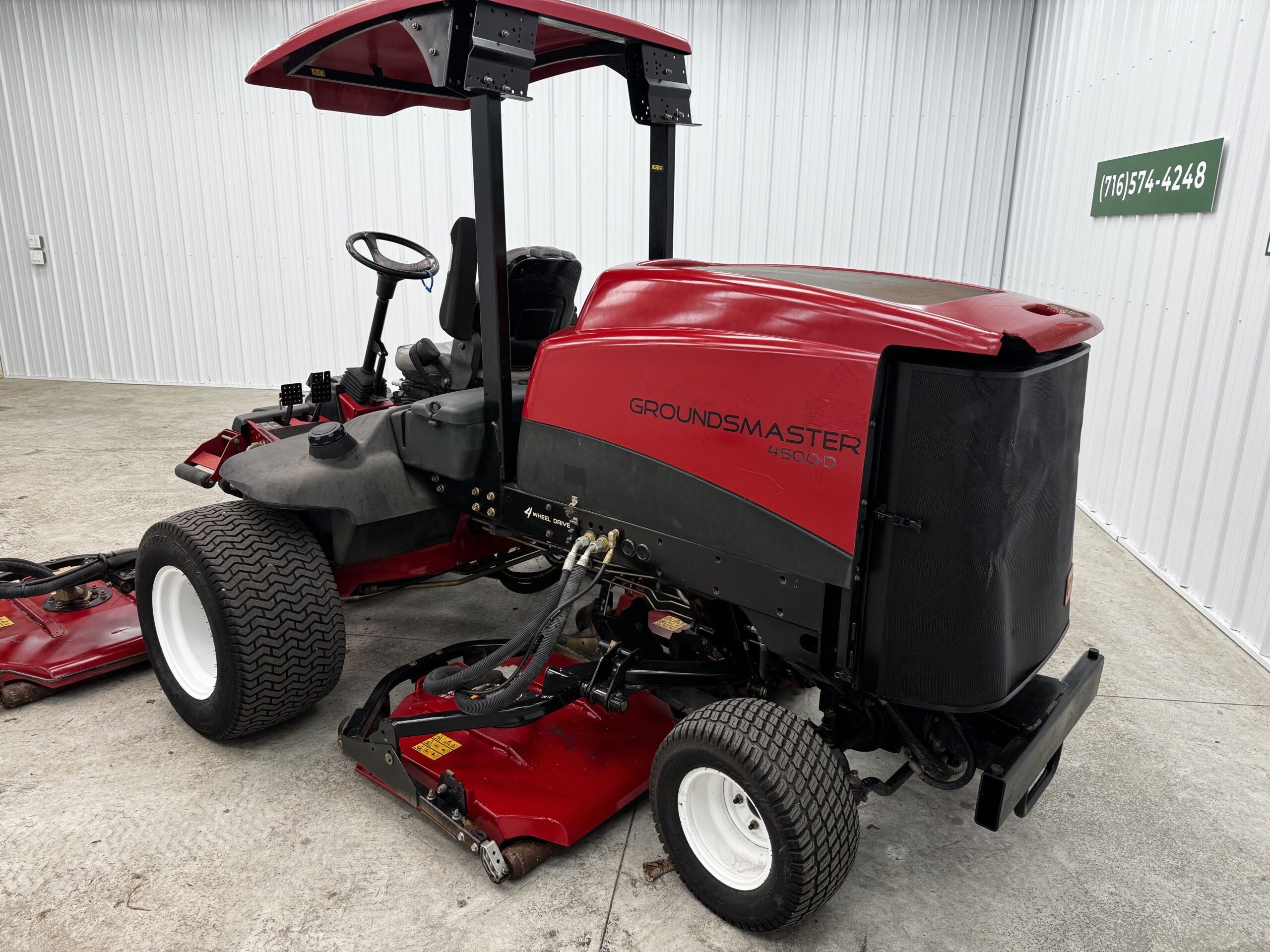 2011 Groundsmaster 4500 Diesel 4WD Contouring Mower - Toro - Image 6