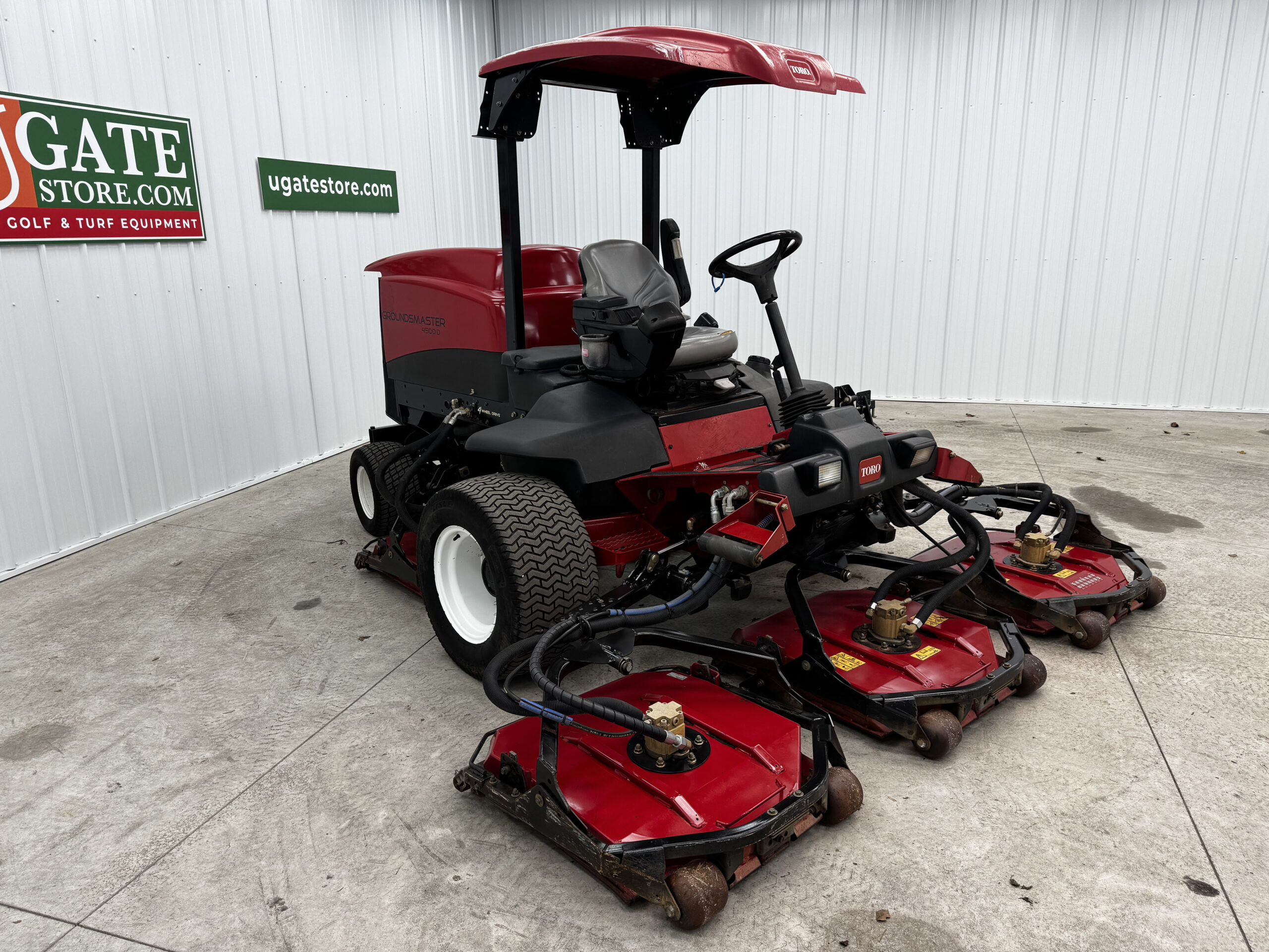 2011 Groundsmaster 4500 Diesel 4WD Contouring Mower - Toro - Image 8